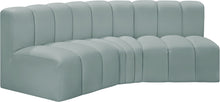 Load image into Gallery viewer, Arc - Faux Leather 3 Piece Modular Corner Sofa
