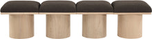Load image into Gallery viewer, Pavilion - 4 Piece Modular Bench With Natural Base
