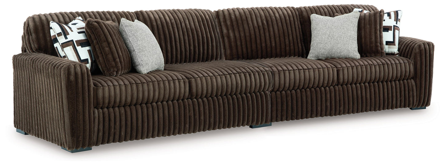 Midnight-Madness - Sectional - Chocolate