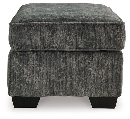 Lonoke - Ottoman - Gunmetal