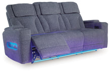 Load image into Gallery viewer, Studio Cave - Power Reclining Sofa - Steel
