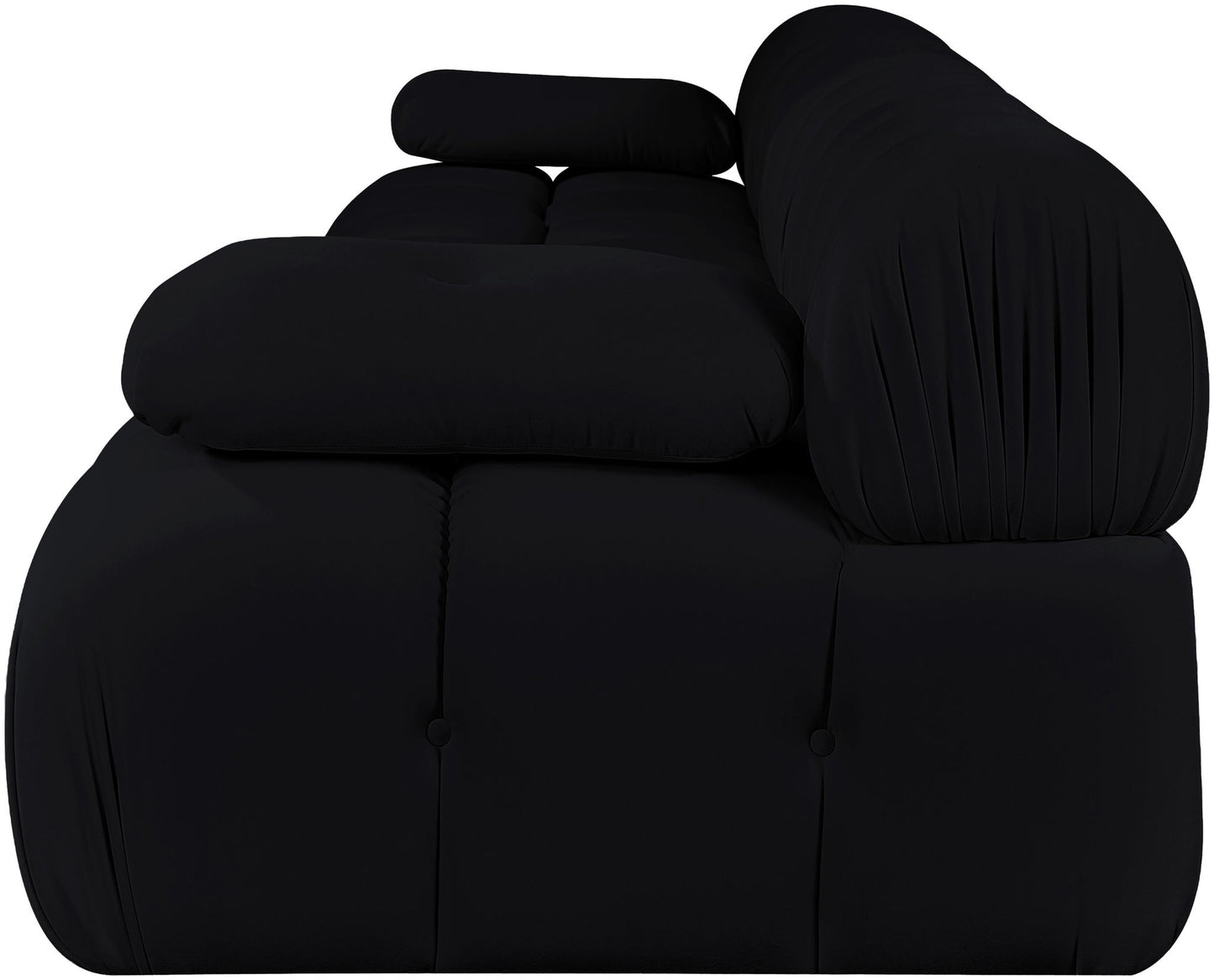 Orin - Velvet 4 Piece Modular Sofa