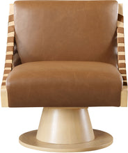 Load image into Gallery viewer, Millwin - Swivel Accent Chair With Natural Base

