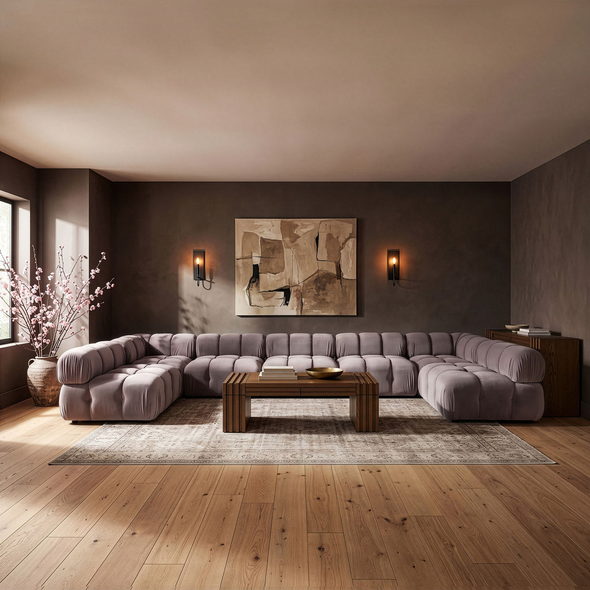 Orin - U-Shaped 7 Piece Modular Sectional