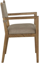 Load image into Gallery viewer, Avon - Linen Textured Performance Fabric Dining Arm Chair
