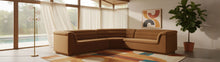 Load image into Gallery viewer, Cascade - Velvet Modular Sectional - Saddle
