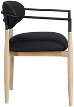 Load image into Gallery viewer, Riccio - Faux Leather Dining Arm Chair (Set of 2) - Natural Frame
