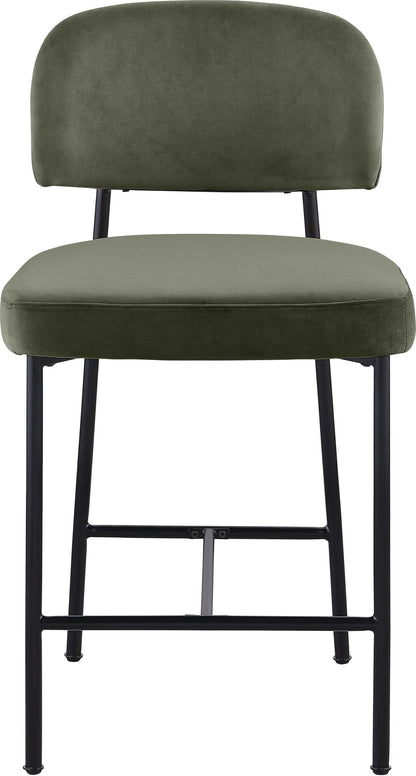 Zarelle - Performance Fabric Upholstered Counter Stool (Set of 2)