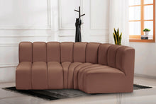 Load image into Gallery viewer, Arc - Faux Leather 3 Piece Sofa
