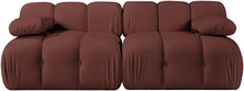 Load image into Gallery viewer, Orin - Velvet Performance Fabric Upholstered 2 Piece Modular Sofa
