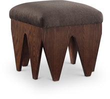Load image into Gallery viewer, Altair - Fabric Bench - Dark Brown Base

