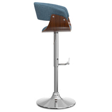 Load image into Gallery viewer, Sheldon - Upholstered Adjustable Swivel Bar Stool
