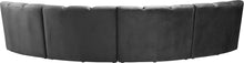 Load image into Gallery viewer, Infinity - 4 Piece Velvet Modular Sectional
