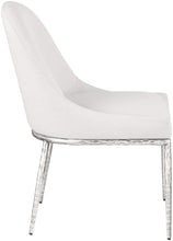 Load image into Gallery viewer, Ferro - Upholstered Dining Side Chair With Brushed Silver Legs
