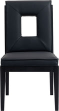 Load image into Gallery viewer, Gwendolyn - Faux Leather Dining Side Chair With Black Frame (Set of 2)
