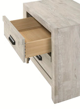 Load image into Gallery viewer, Crown Mark Furniture Valor 2 Drawer Nightstand in Gray
