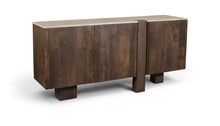 Load image into Gallery viewer, Pietra - Travertine And Mango Wood Sideboard / Buffet - Brown / Beige
