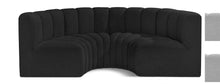 Load image into Gallery viewer, Arc - Boucle Fabric 4 Piece U-Shaped Modular Sofa
