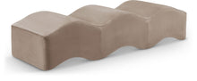 Load image into Gallery viewer, Wave - Velvet Bench
