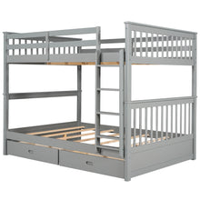 Load image into Gallery viewer, Bunk Bed With Ladders And 2 Storage Drawers
