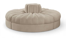 Load image into Gallery viewer, Rummi - Round Velvet Performance Fabric Upholstered 4 Piece Modular Sofa
