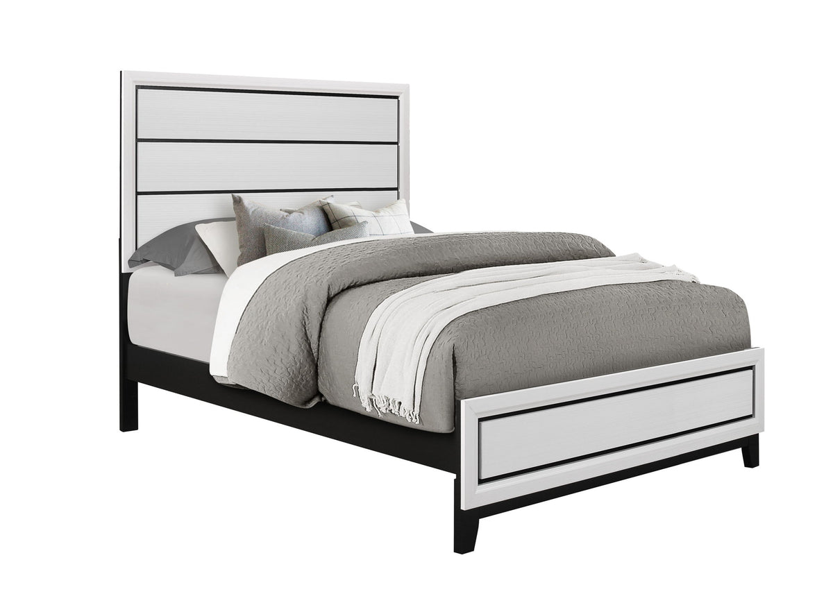 Kate - Full Bed Headboard & Footboard - White