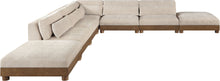 Load image into Gallery viewer, Turin - Chenille Fabric Upholstered Modular Sectional - Taupe
