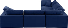 Load image into Gallery viewer, Comfy - 5 Piece Velvet Modular Corner Sectional
