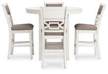 Load image into Gallery viewer, Erinberg - Dining Room Counter Table Set (Set of 5) - Antique White
