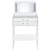 Load image into Gallery viewer, Danbury Makeup Vanity Table with LED Mirror and Stool
