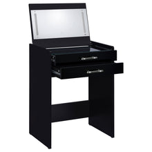 Load image into Gallery viewer, Danbury Makeup Vanity Table with LED Mirror and Stool
