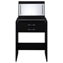 Load image into Gallery viewer, Danbury Makeup Vanity Table with LED Mirror and Stool
