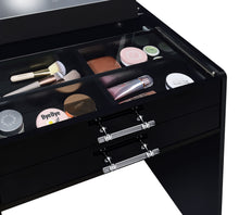Load image into Gallery viewer, Danbury Makeup Vanity Table with LED Mirror and Stool
