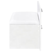 Load image into Gallery viewer, Flora Makeup Vanity Table with LED Mirror and Stool
