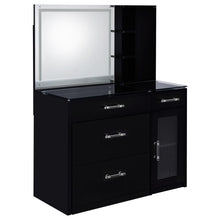 Load image into Gallery viewer, Flora Makeup Vanity Table with LED Mirror and Stool
