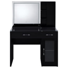 Load image into Gallery viewer, Flora Makeup Vanity Table with LED Mirror and Stool
