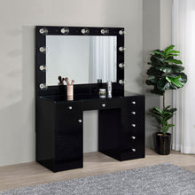 Load image into Gallery viewer, Acena Makeup Vanity Table with LED Mirror - Ego Home Furniture
