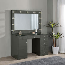 Load image into Gallery viewer, Acena Makeup Vanity Table with LED Mirror - Ego Home Furniture
