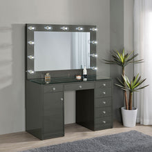 Load image into Gallery viewer, Acena Makeup Vanity Table with LED Mirror - Ego Home Furniture
