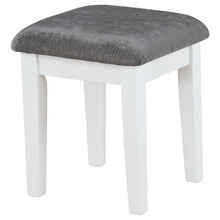 Load image into Gallery viewer, Elijah Makeup Vanity Table with LED Mirror and Stool
