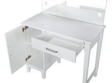 Load image into Gallery viewer, Elijah Makeup Vanity Table with LED Mirror and Stool
