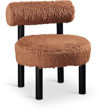 Load image into Gallery viewer, Ambre - Vegan Shearling Fabric Upholstered Accent Chair
