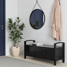 Load image into Gallery viewer, Warm Shaker - Handcrafted Entryway Storage Bench
