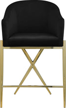 Load image into Gallery viewer, Xavier - Counter Stool with Gold Legs
