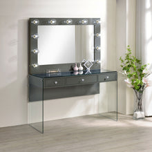 Load image into Gallery viewer, Afshan Makeup Vanity Table with LED Mirror - Ego Home Furniture
