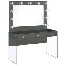 Load image into Gallery viewer, Afshan Makeup Vanity Table with LED Mirror - Ego Home Furniture
