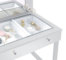 Load image into Gallery viewer, Umbridge Makeup Vanity Table with LED Mirror - Ego Home Furniture
