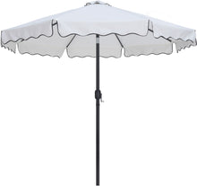 Load image into Gallery viewer, Amalfi - Patio Umbrella - Light Brown Base / Black Pole
