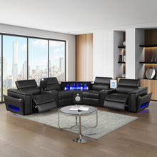 Load image into Gallery viewer, Nova - Sectional With Bluetooth Speaker, LED And Lifting Wine Cabinet
