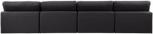 Load image into Gallery viewer, Comfy - Faux Leather Modular Armless Sofa 4 Seats

